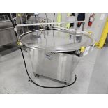 Nercon 48" Stainless Steel Rotary Accumulation Table