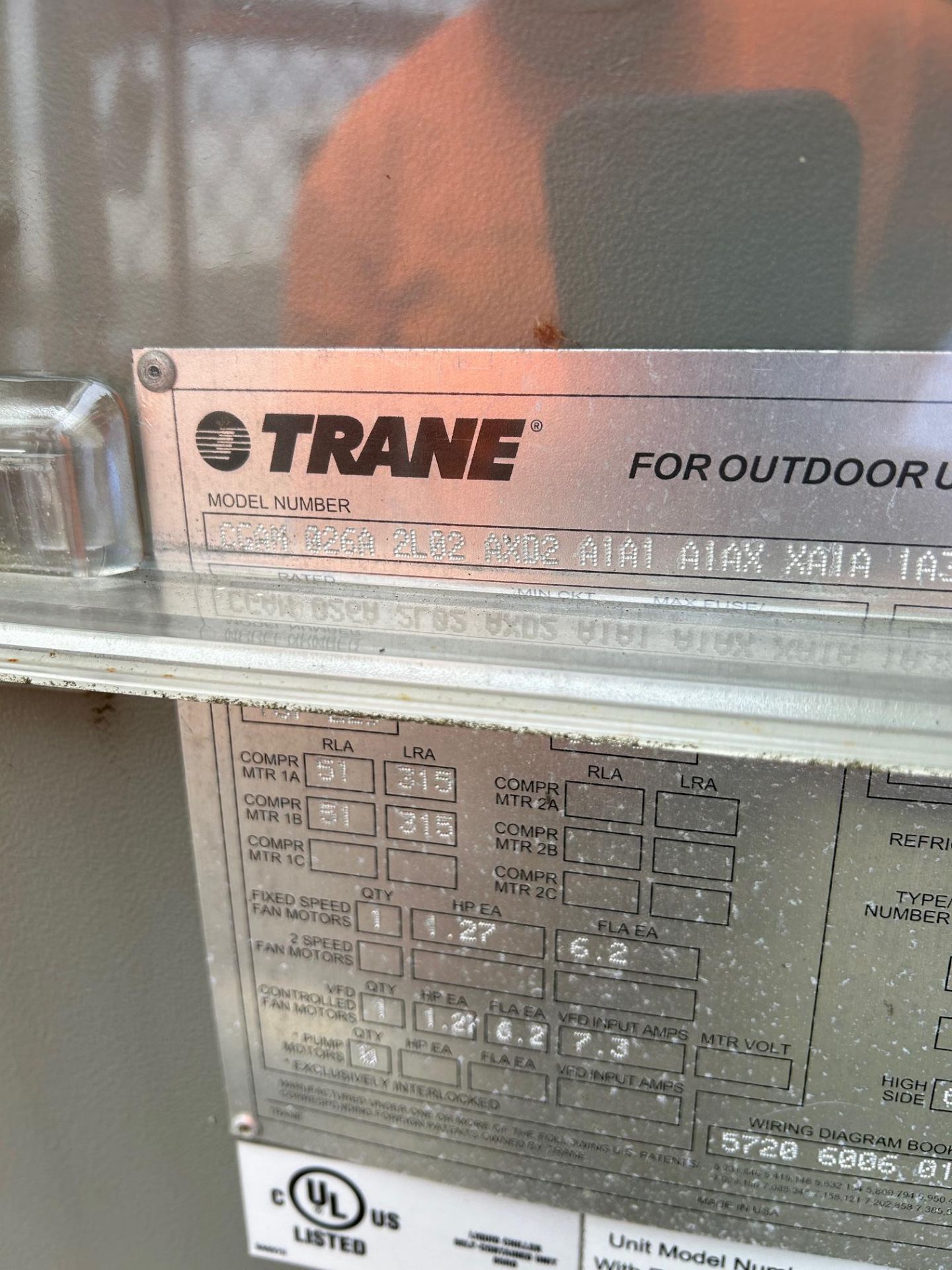 Trane Chiller W/ Communication Error - Image 4 of 6