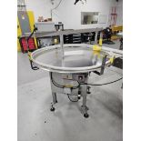 Kaps-All FS-A 48 48" Stainless Steel Rotary Accumulation Table