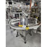 Kaps-All FS-A 48 48" Stainless Steel Rotary Accumulation Table