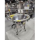 Kaps-All FS-U 48 48" Stainless Steel Rotary Accumulation Table