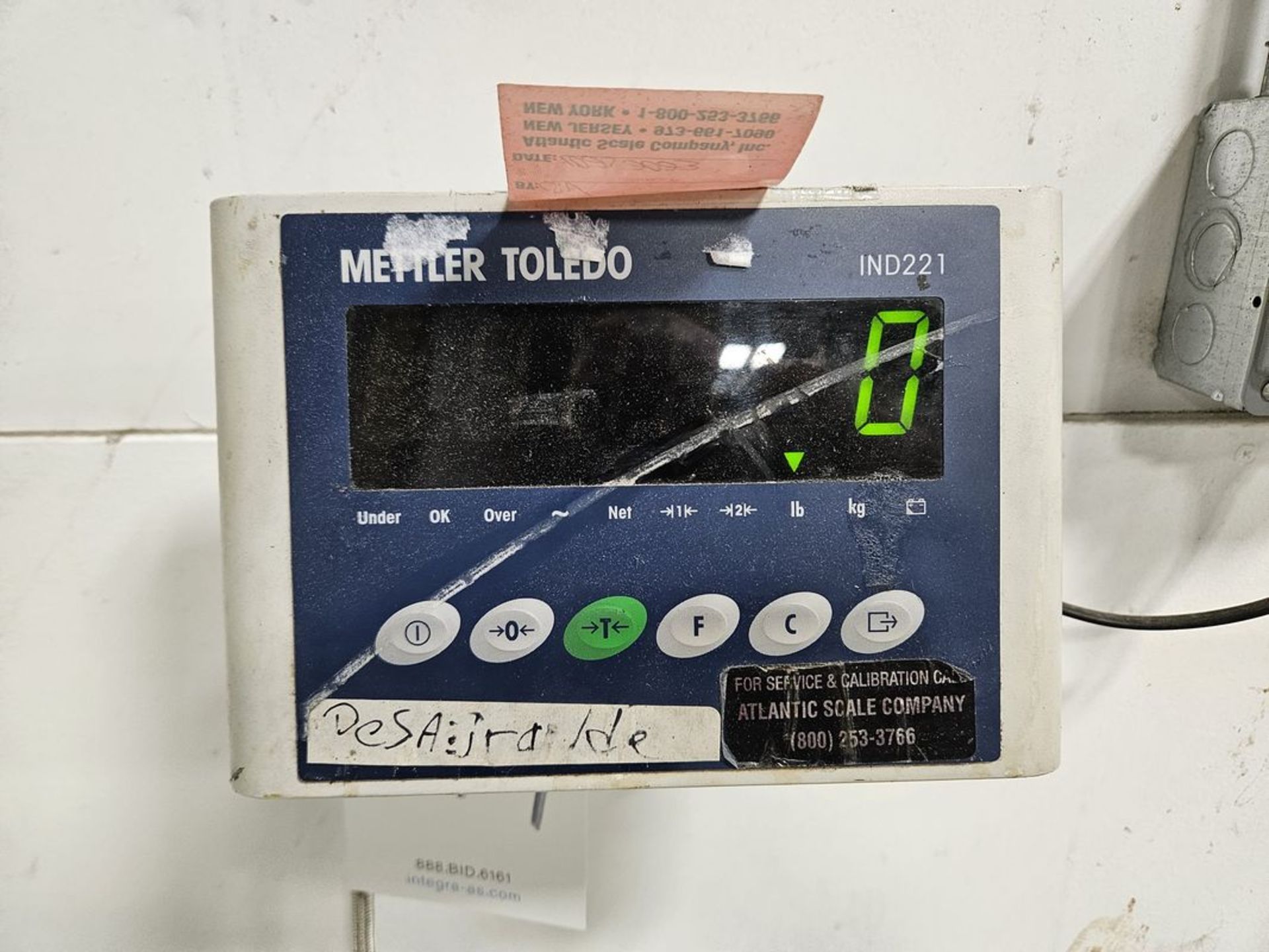 Mettler-Toledo PFA266 SST 5K 48X Stainless Steel Platform Scale - Image 3 of 3