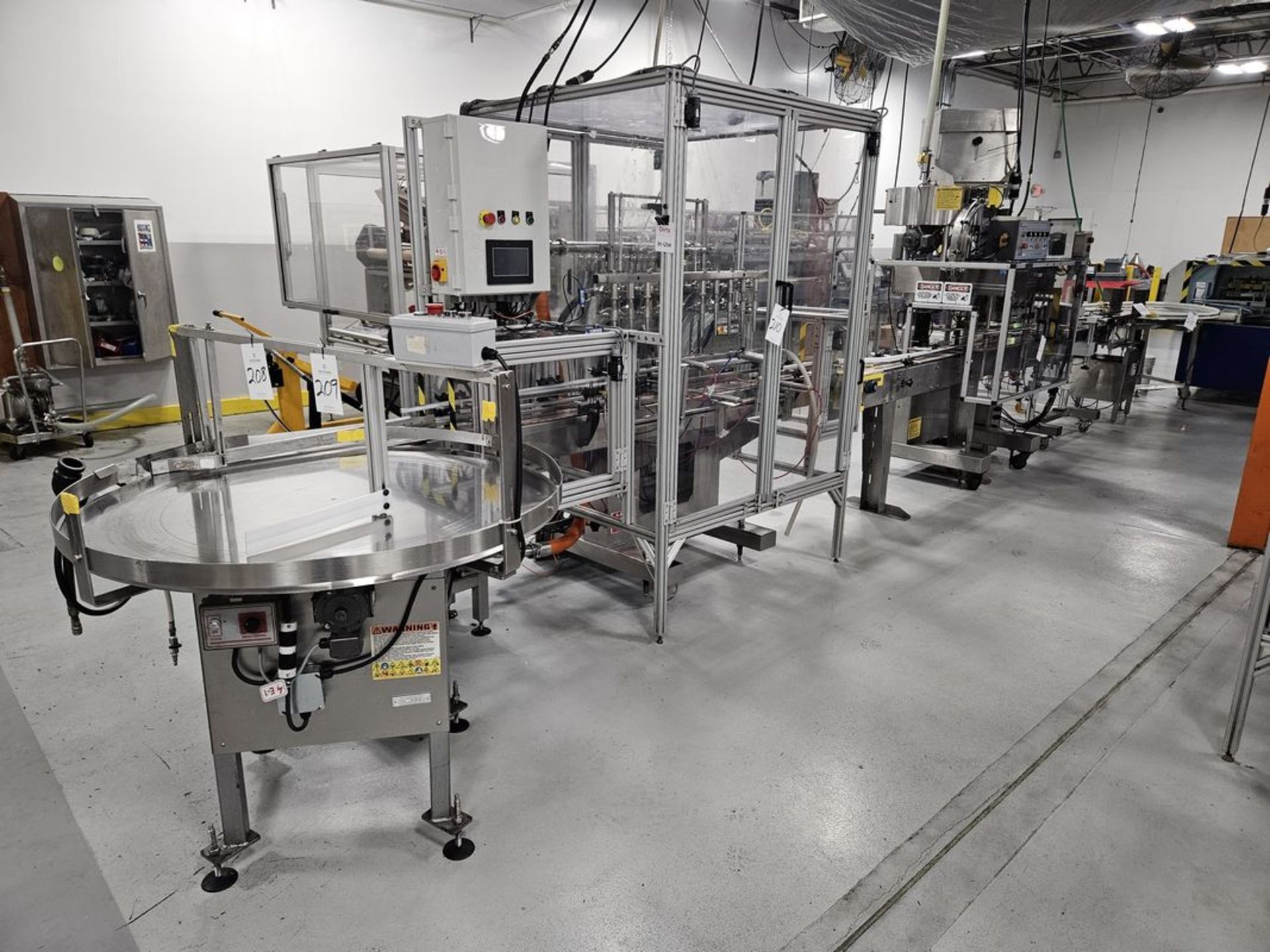 Filling & Packaging Line #8 - Consisting of Lots 209 thru 216