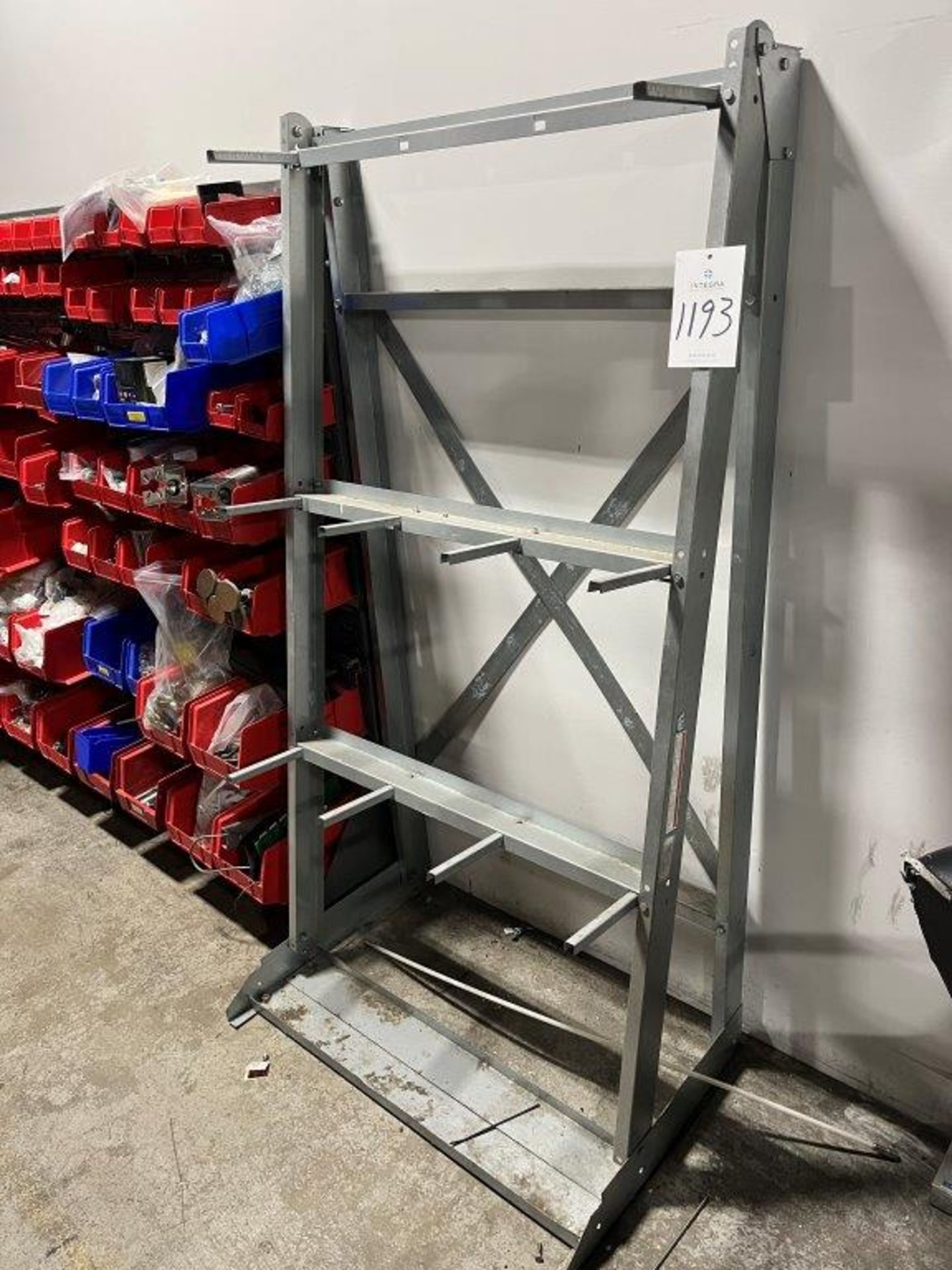 (3) Vestil 246999 Material Rack 36" x 70" with Contents - Image 2 of 2