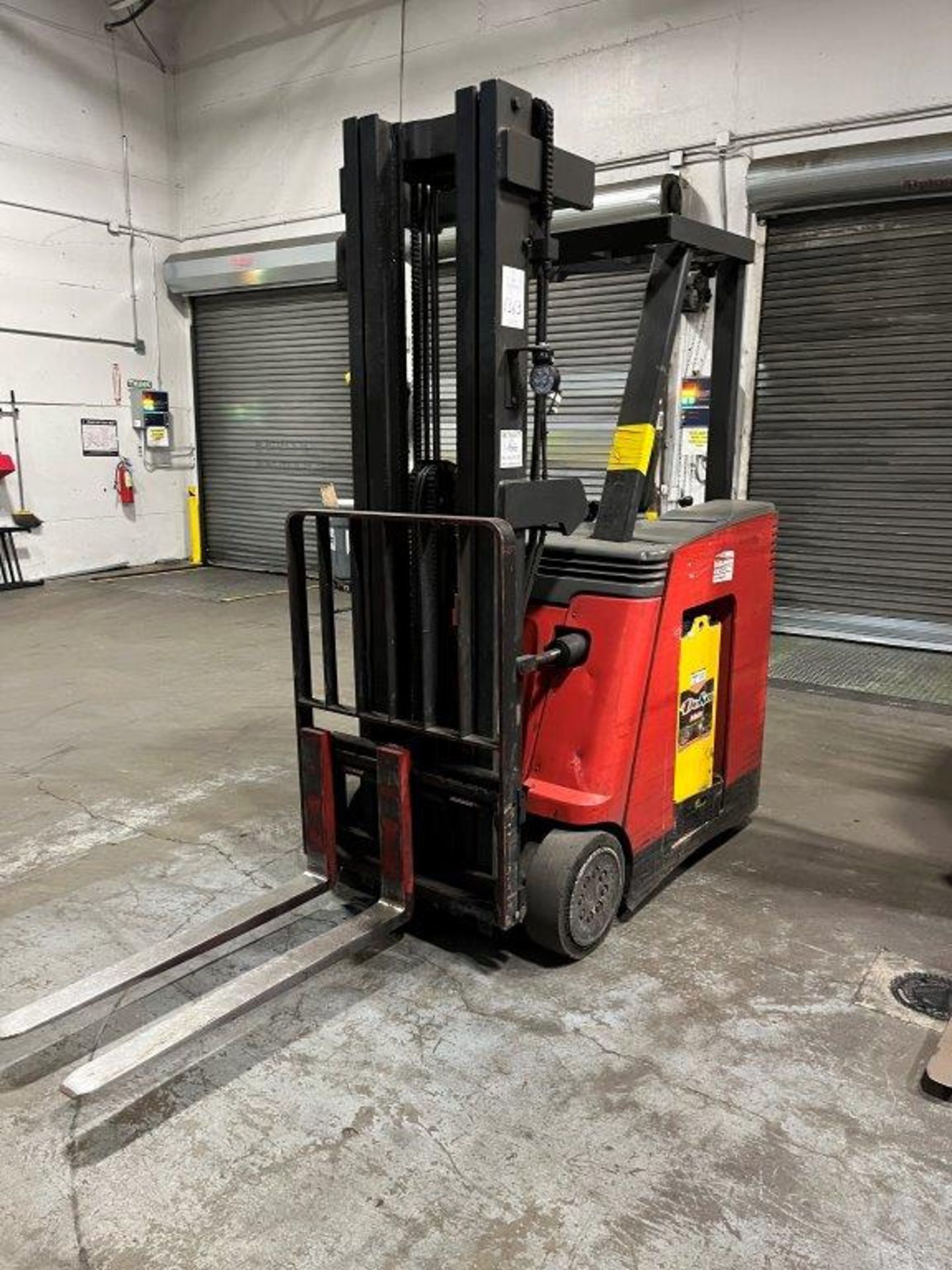Raymond DSS300 3,000-Lb Capacity Standup Electric Forklift
