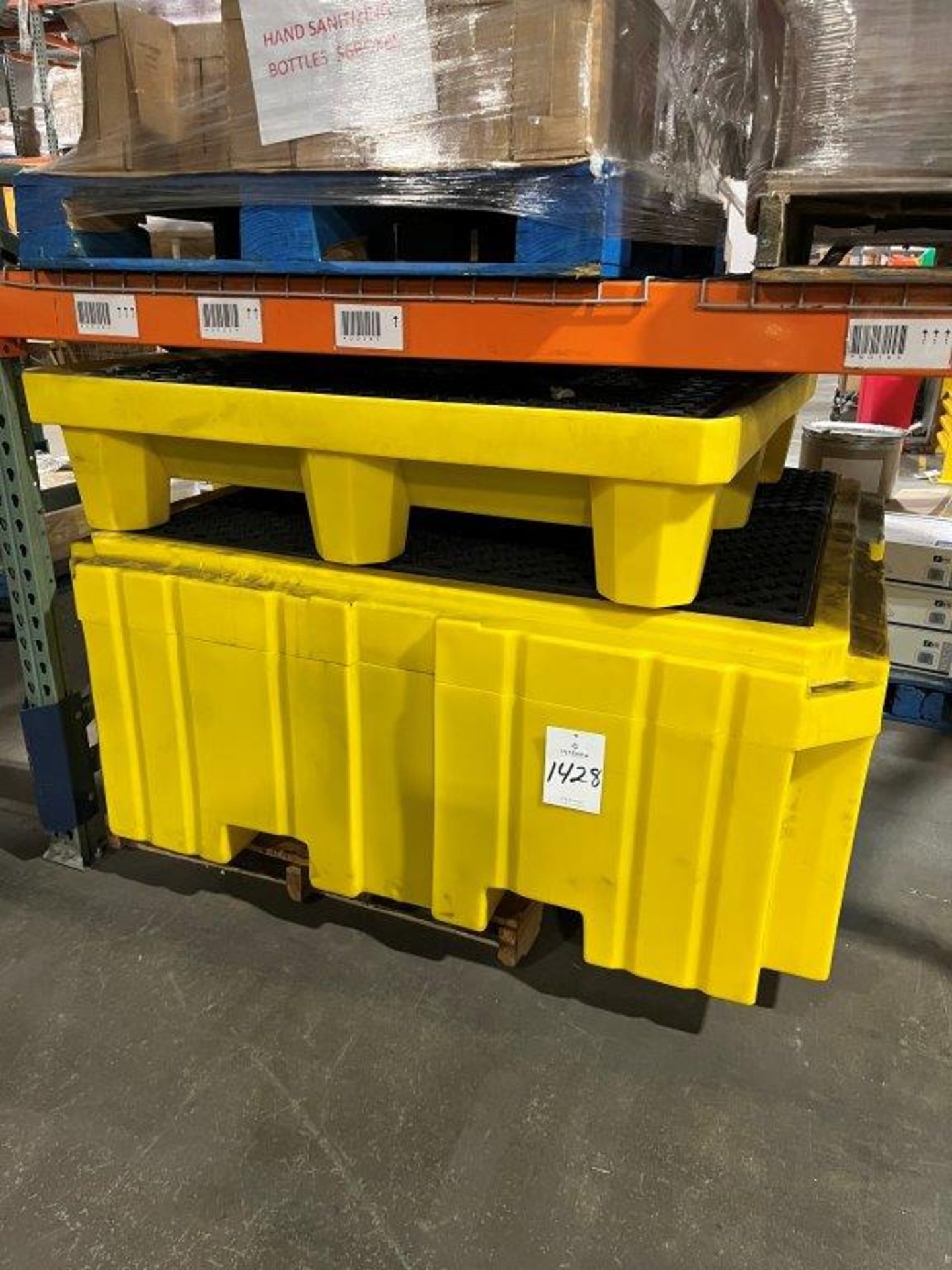 (2) Assorted 4-Drum Spill Containment Pallets