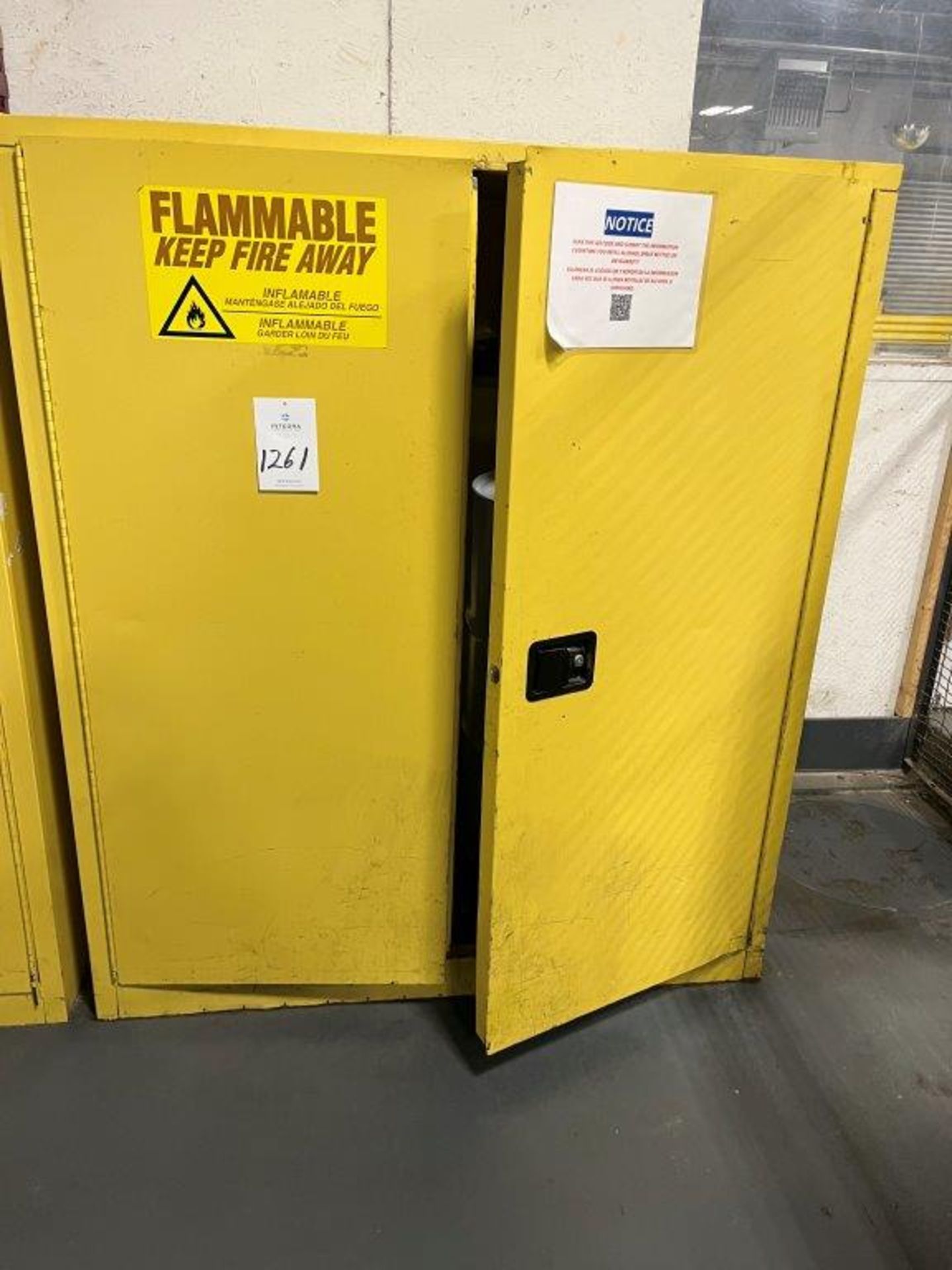 Securall V1110 Flammable Liquids Storage Cabinet, 120-Gallon