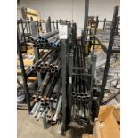 Lot of Assorted Pipe and Bar Stock to Include Mini Module Stacking Racks