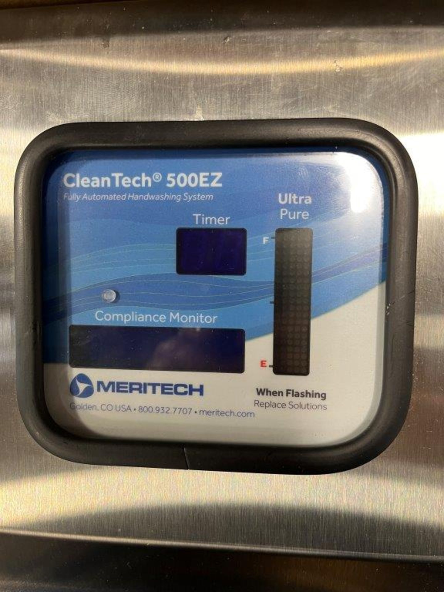 (New) Meritech Clean Tech 500EZ Fully Automated Handwashing System - Image 2 of 2