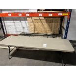 (3) 96" x 30" Plastic Folding Tables