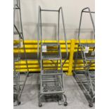 Cotterman 4-Step Mobile Safety Ladder 800-Lb Capacity