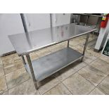 30" x 60" Stainless Steel Work Table