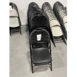 (28) National Public Seating Plastic Folding Chairs