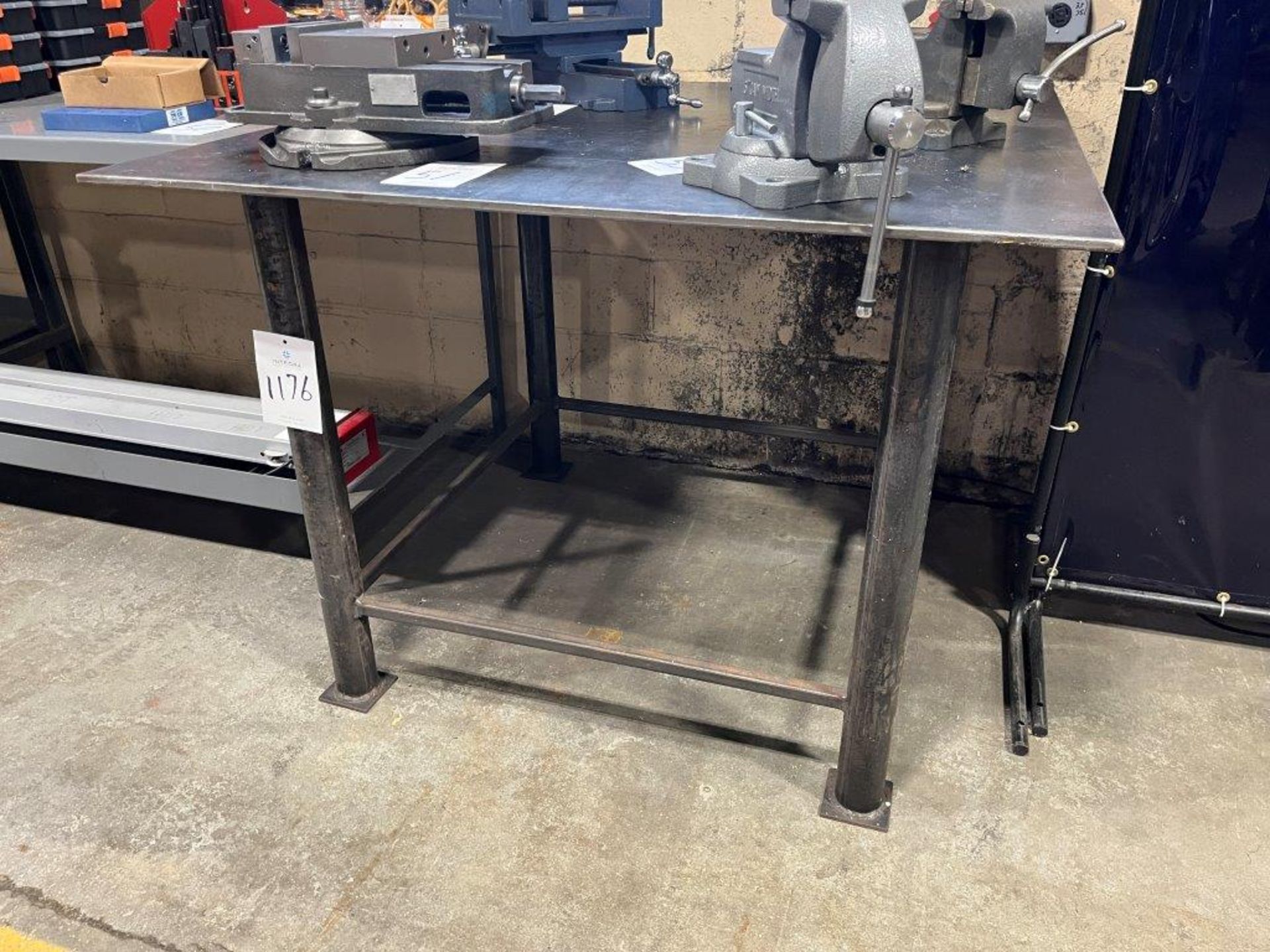 Steel Table 48" x 48" x 1/2"