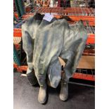 (2) Pair of Ranger Size 12 Rubber Chest Waders