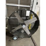 Comfort Zone CZMC42B 42" Drum Fan