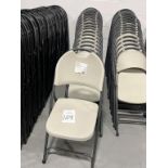 (20) HDX Plastic Folding Chairs