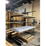 Uline Cantilever Rack 10' x 76" Uprights with 48" Supports