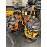 (4) Assorted Shop Vacuums