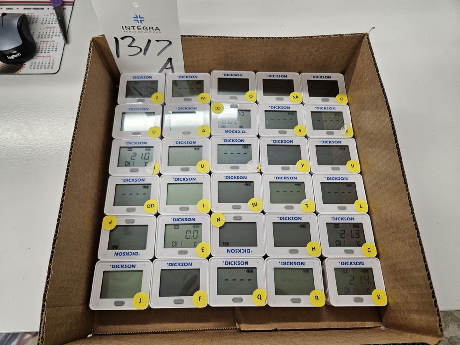 (30) Dickson DBL-EX Data Loggers