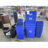 Lot of Waste Cans