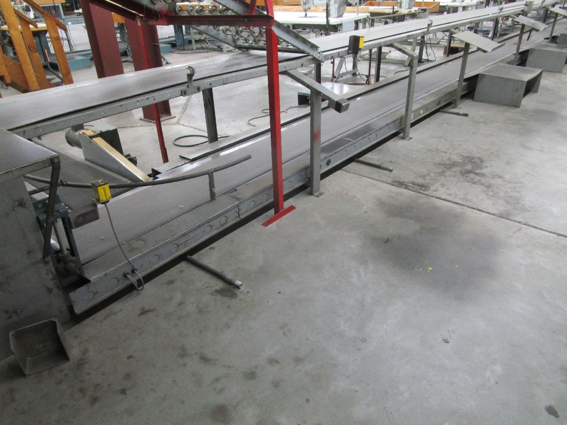 Hytrol Powered Conveyor System Throughout Sewing Department - Image 6 of 7