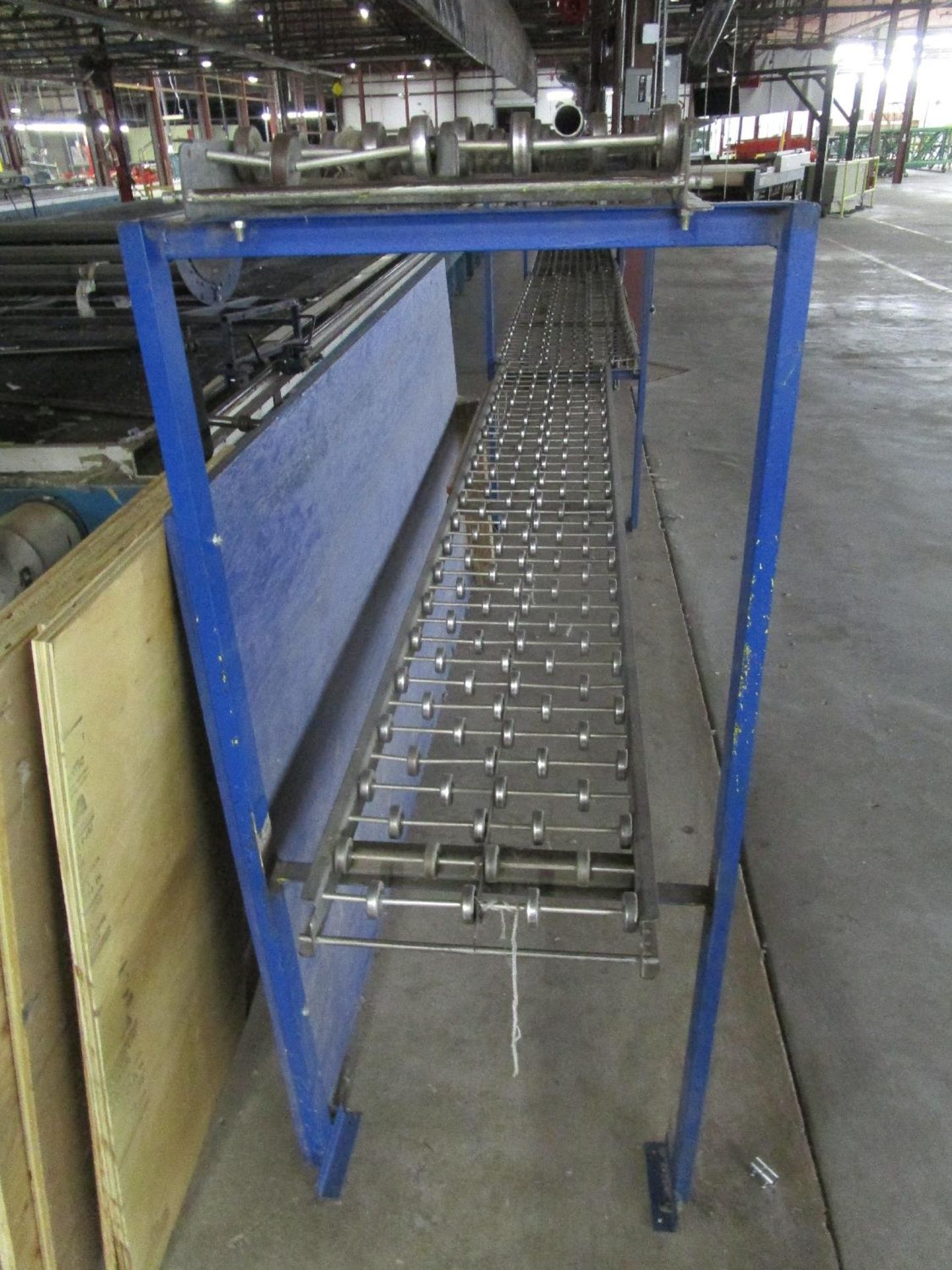 (2) Double Tier Roller Conveyors Approx. 100'L x 24"W' - Image 2 of 3