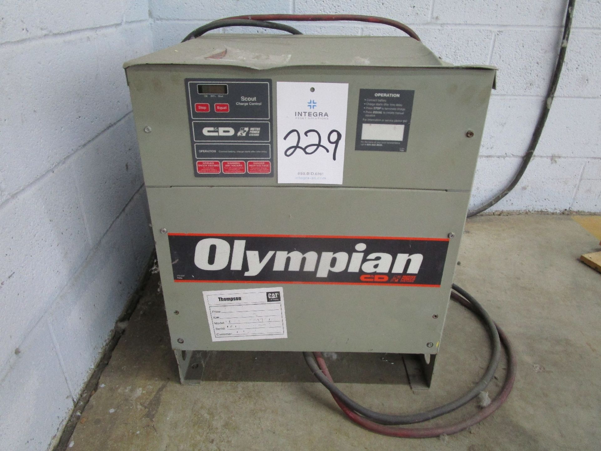 C&D Olympian 24-Volt Battery Charger