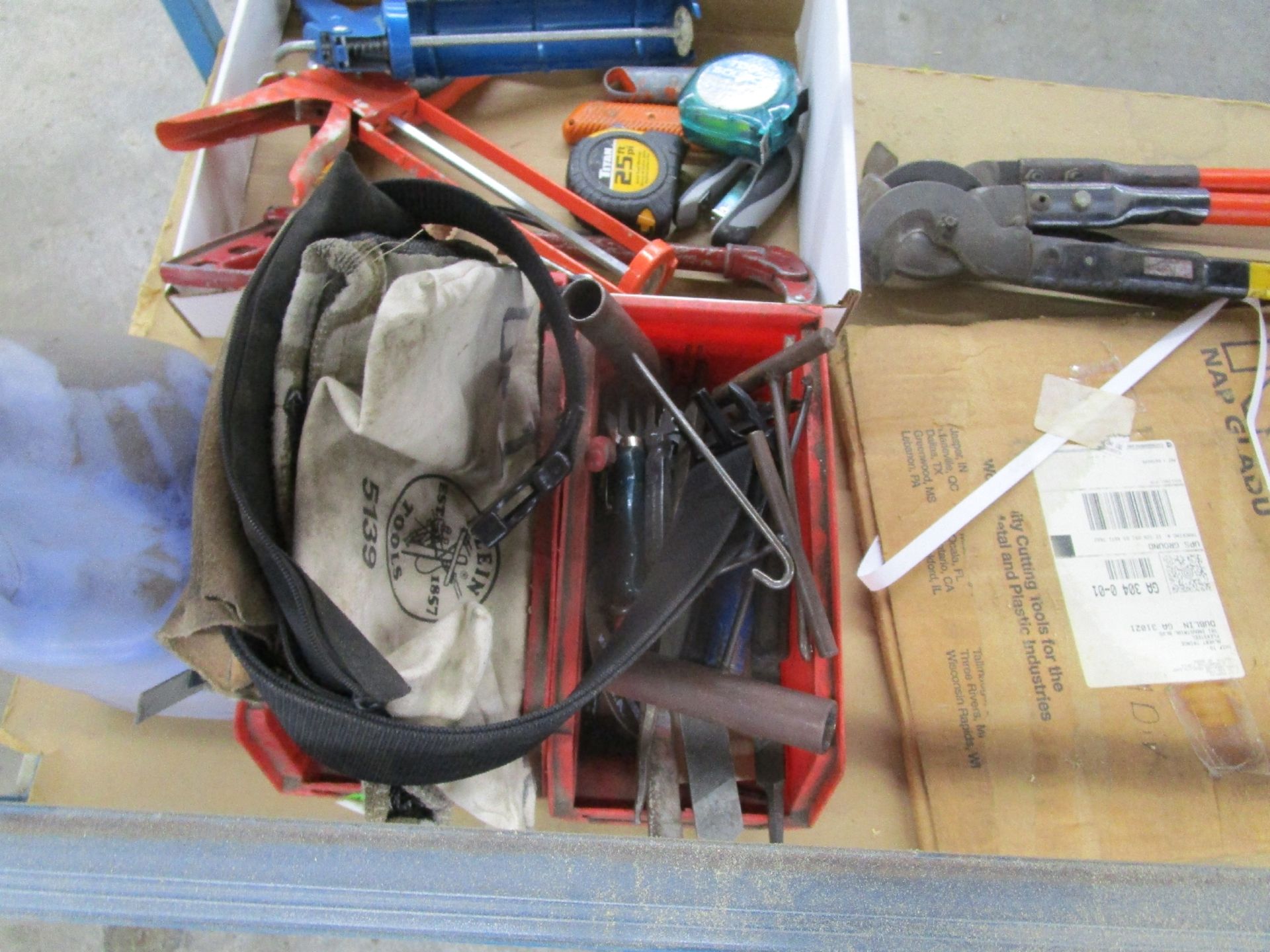 Lot of Assorted Hand Tools with Cart - Image 5 of 5