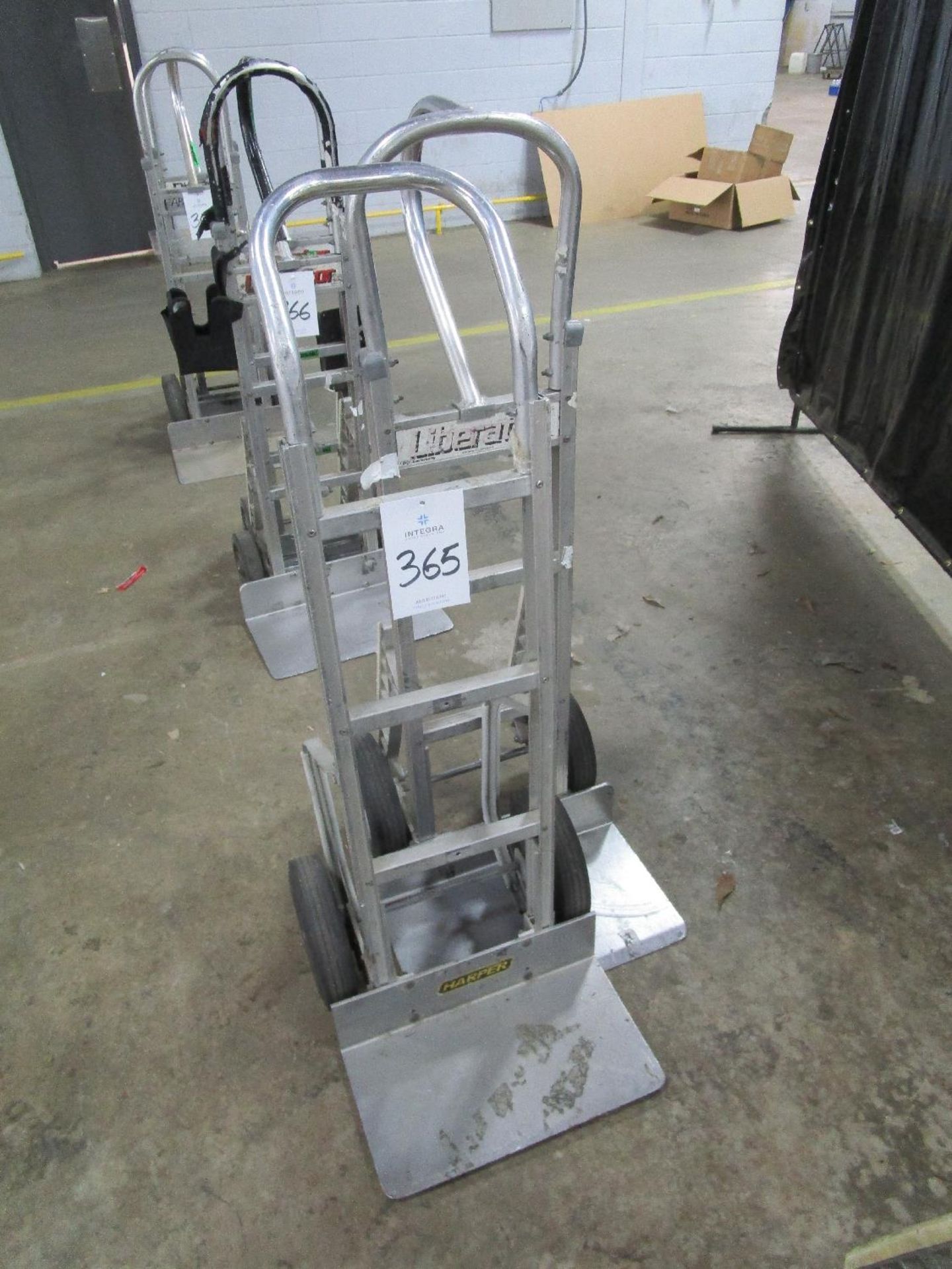 (2) B&P Manufacturing Liberator 500-Lb Capacity Aluminum Hand Trucks