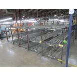 (5) Gravity Fed Parts Conveyors