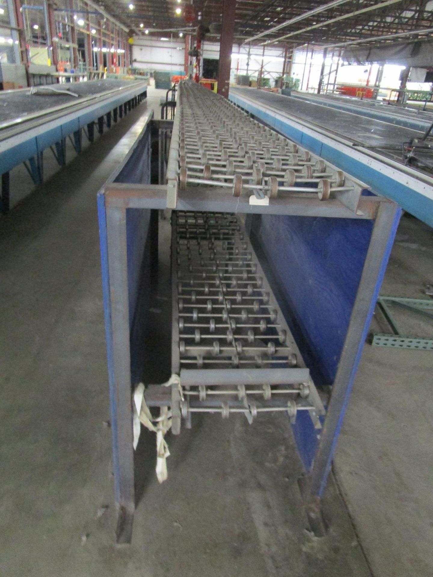 (2) Double Tier Roller Conveyors Approx. 100'L x 24"W' - Image 3 of 3