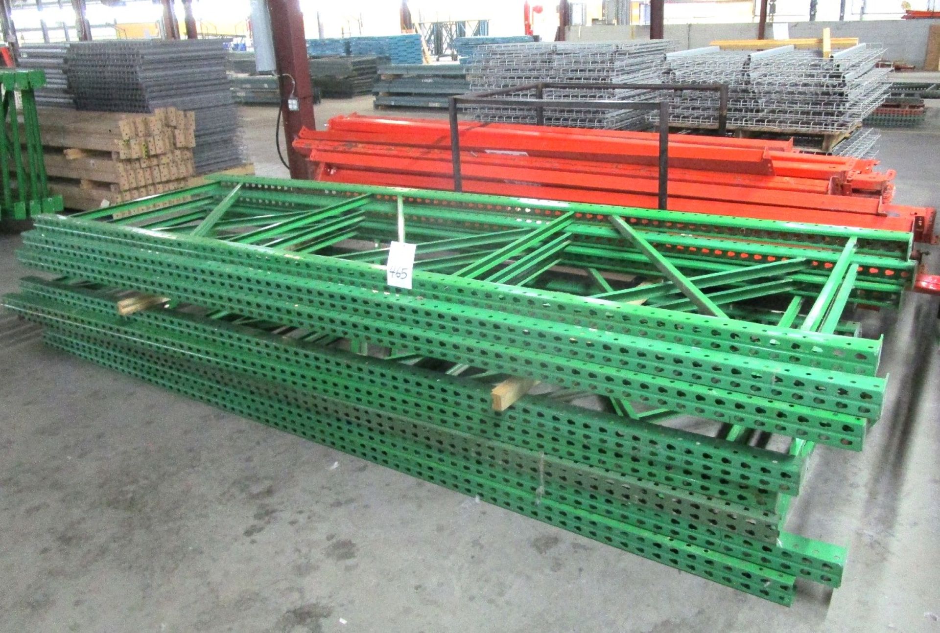 Lot of Disassembled Pallet Racking