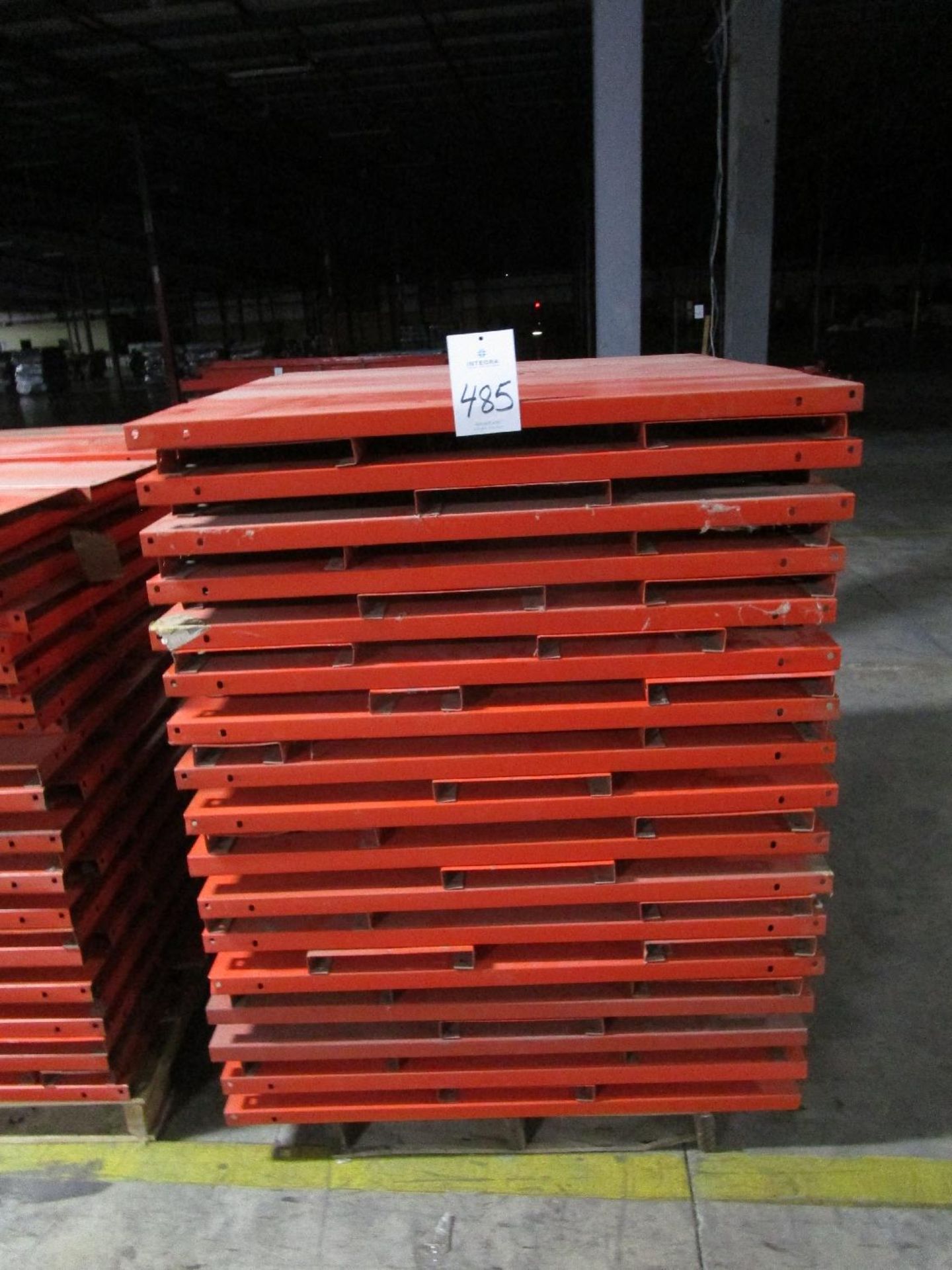 (3) Pallets of 47" Metal Decking