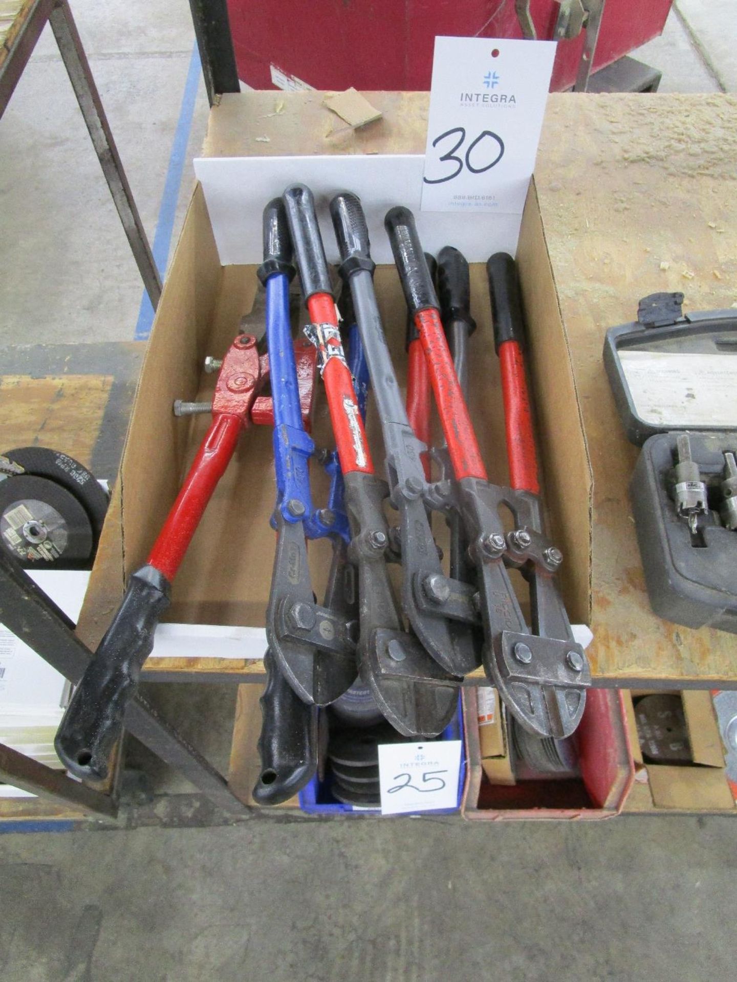 (5) Lot of Bolt Cutters, 18" Arms
