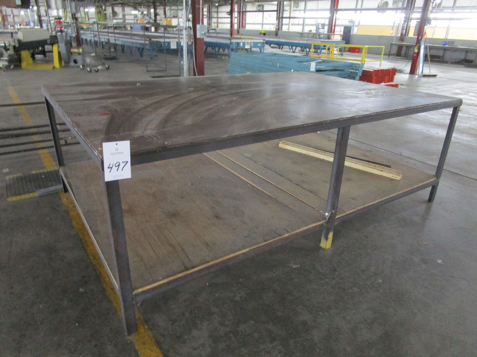 6' x 9' Metal Layout Table