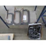 Lot of Assorted C-Clamps