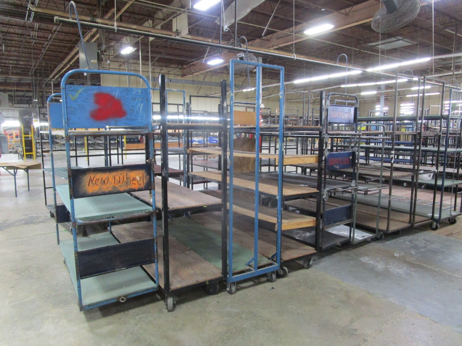 (20) Multi Shelf Carts - Image 2 of 2
