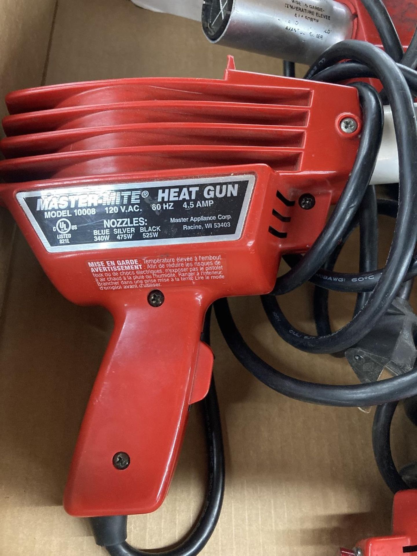 (3) Master-Mite 10008 525-Watt Heat Guns - Image 2 of 2