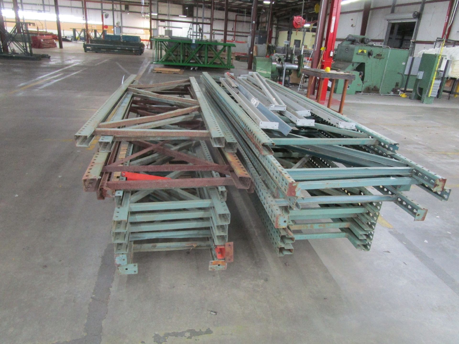 Lot of Assorted Pallet Racking Uprights - Image 2 of 2