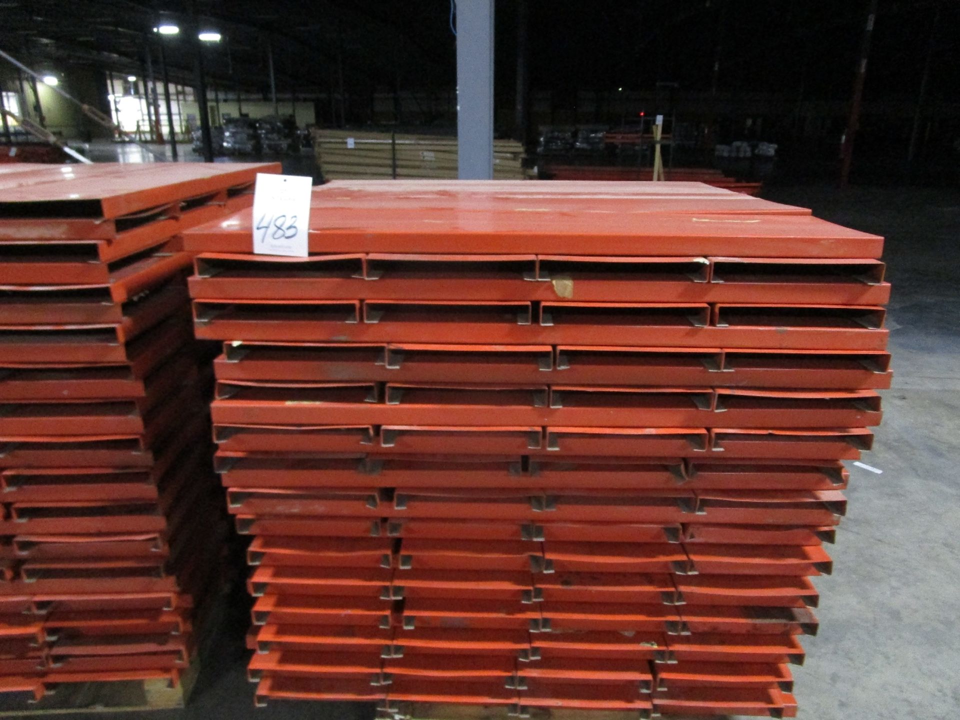 (3) Pallets of 47" Metal Decking