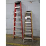(3) Assorted A-Frame Ladders, 6'-8'