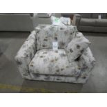 Flexsteel 7107-10 Oversized Chair with Fabric Upholstery