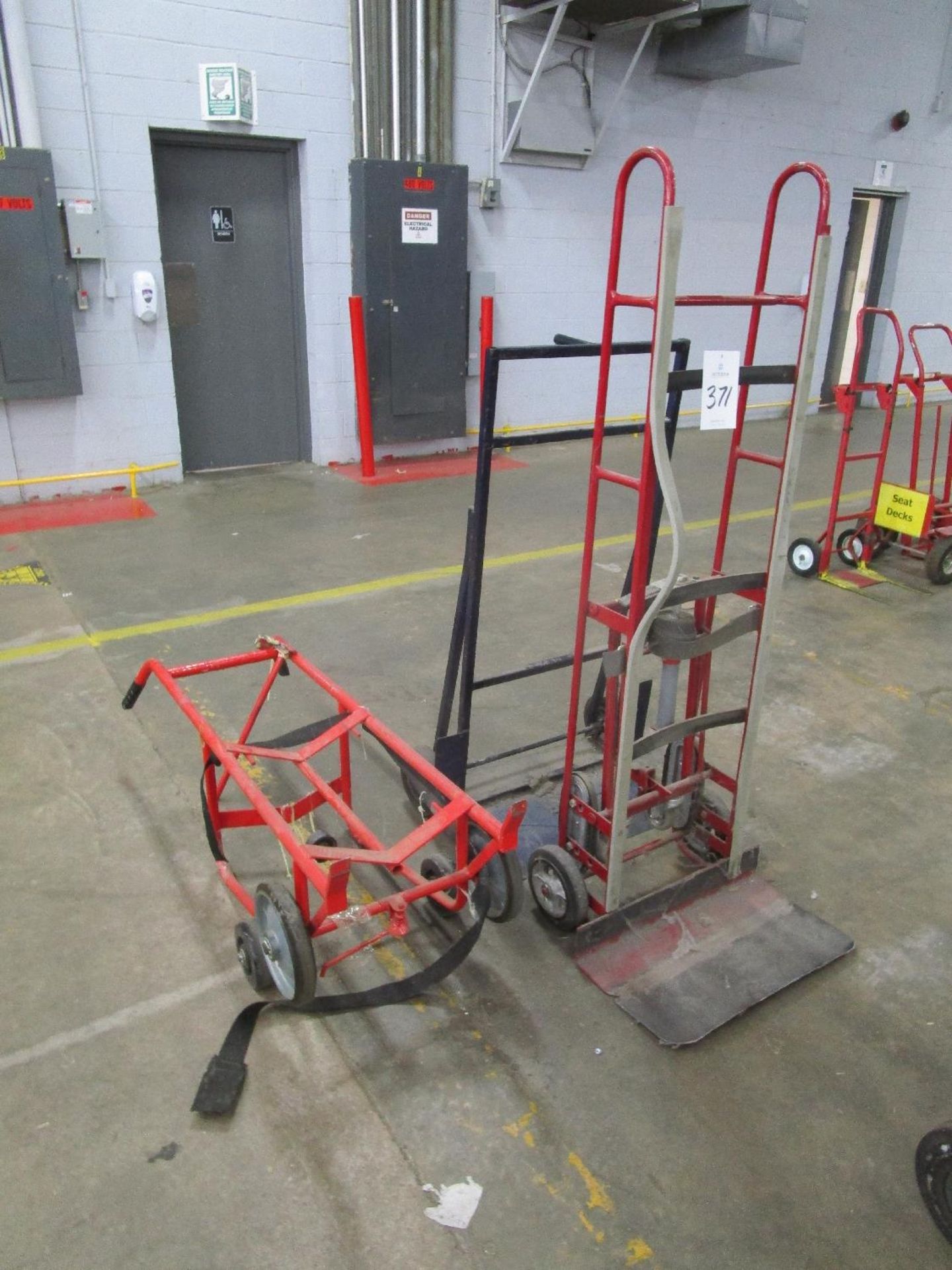 (2) Appliance Hand Trucks with Barrel Cart - Image 2 of 2