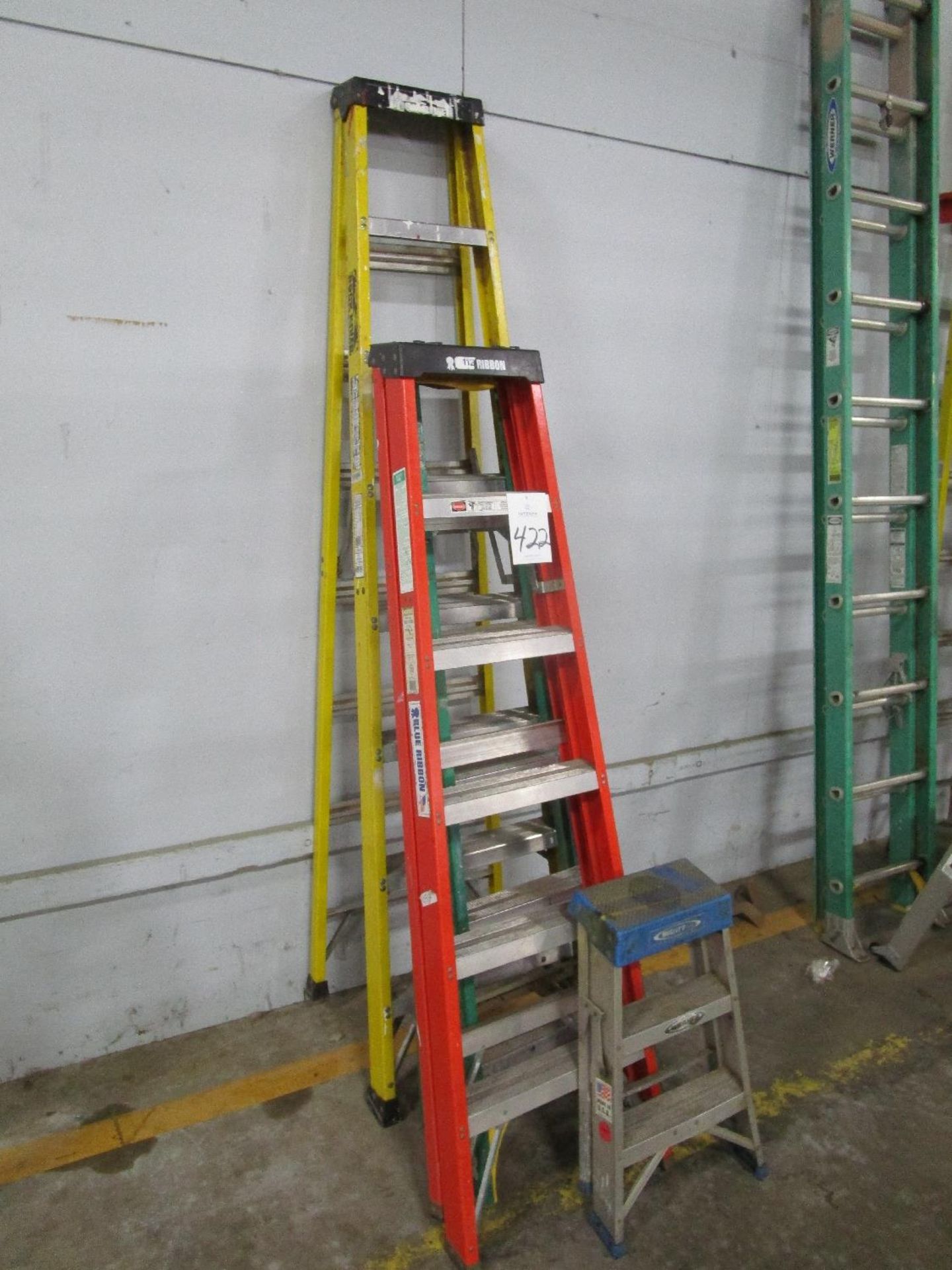 (4) Assorted A-Frame Ladders, 2'-10'