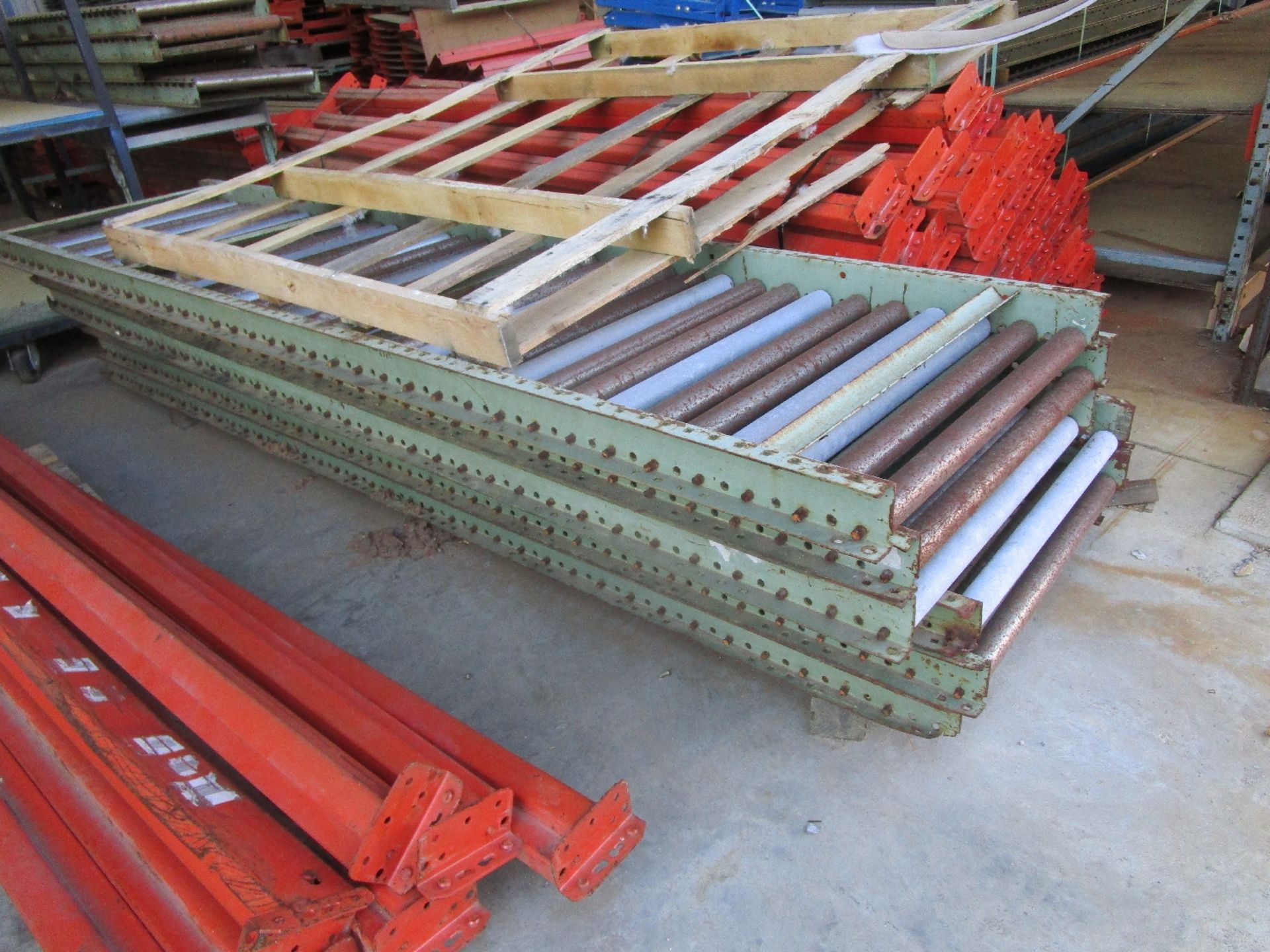 Hytrol Conveyor Sections with Legs - Image 2 of 4