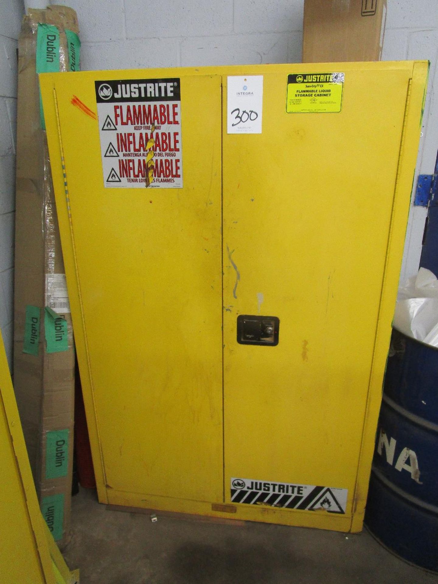 Justrite 894500 45-Gallon Capacity Saftey Storage Cabinet