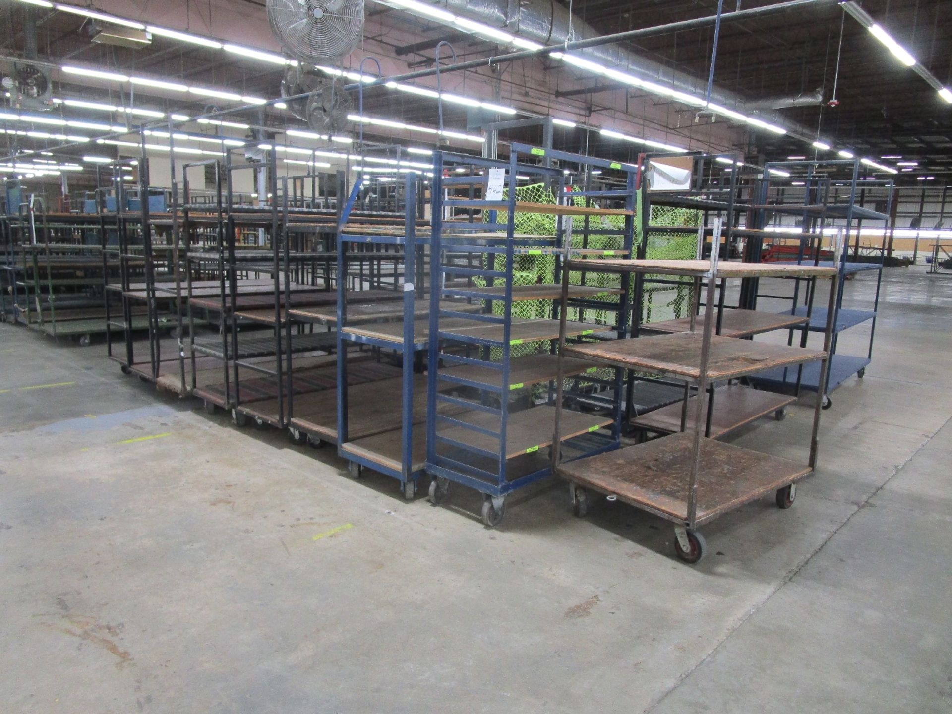 (24) Multi Shelf Carts