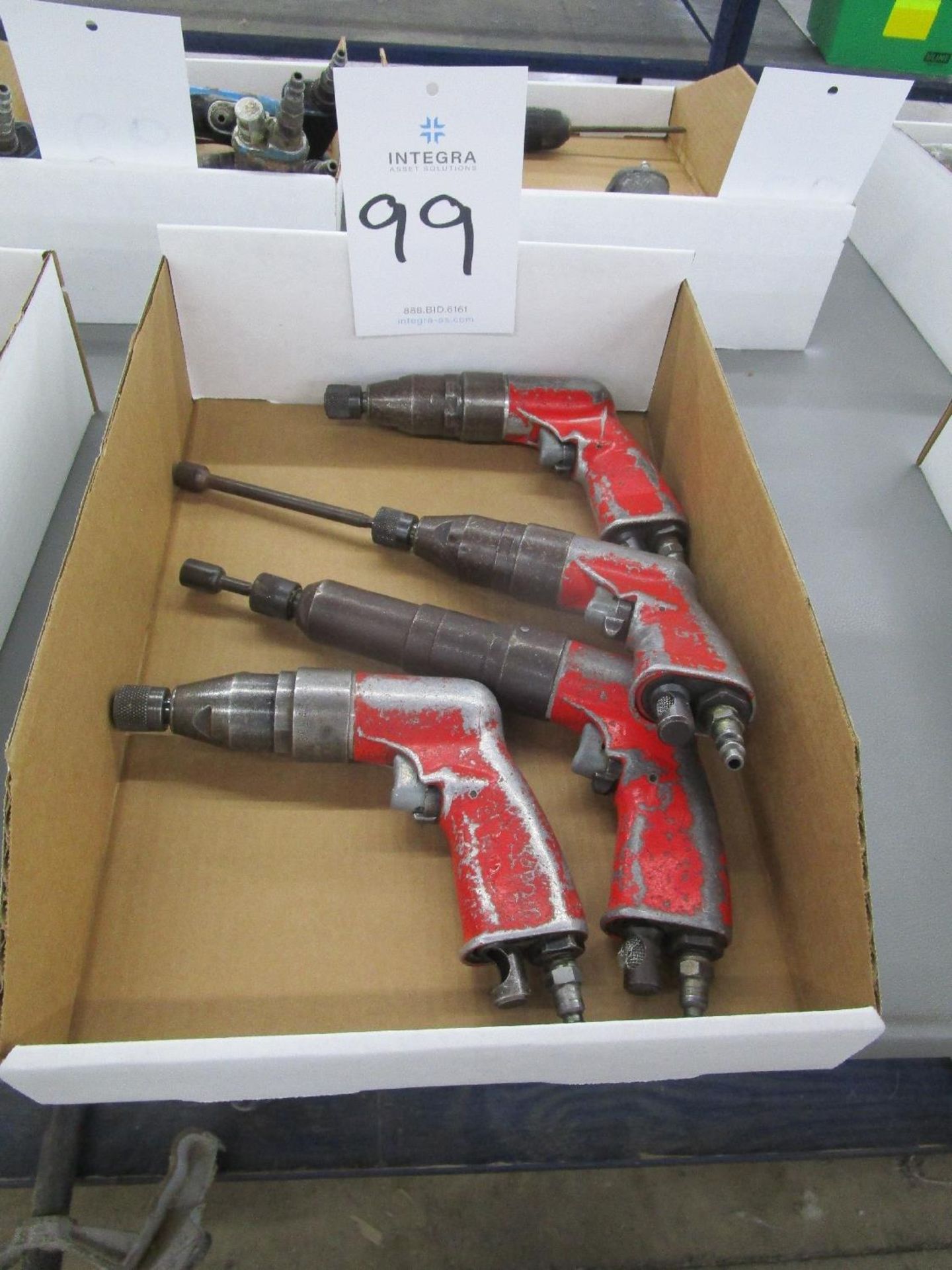 (4) Assorted Pneumatic Drivers
