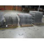 (3) Pallets of 47" Metal Wire Decking